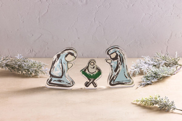 Angel Nativity Set