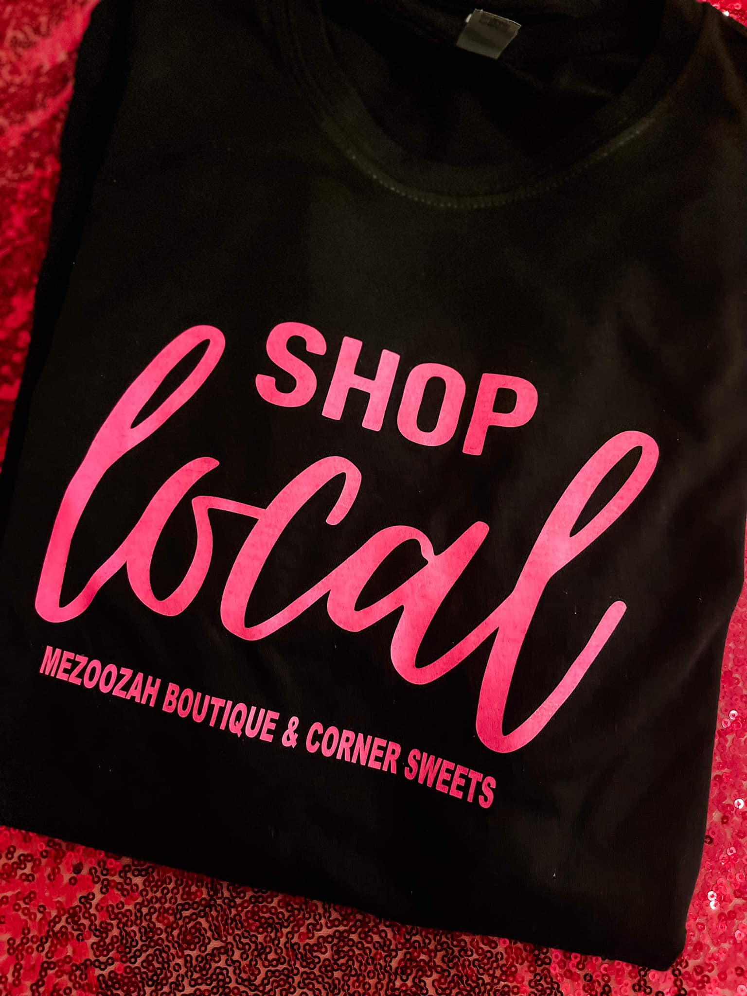 SHOP LOCAL Pink Friday SWAG Tee