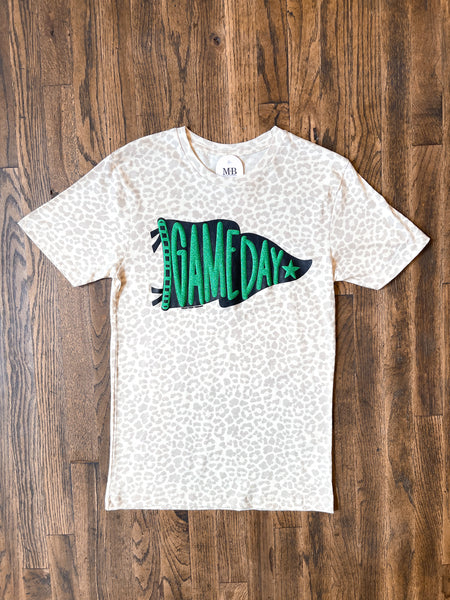 Pennant Game Day Tee - Green