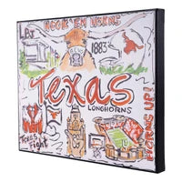 Texas Landmark Canvas