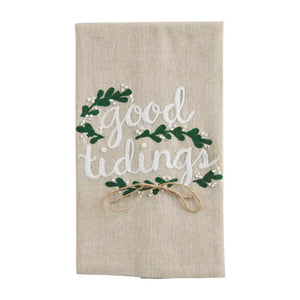 Christmas Greenery Towels