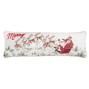 Santa Scene Pillow