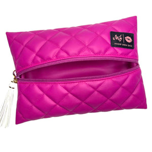 MJ Quilted Luxe Collection || Hot Fuschia