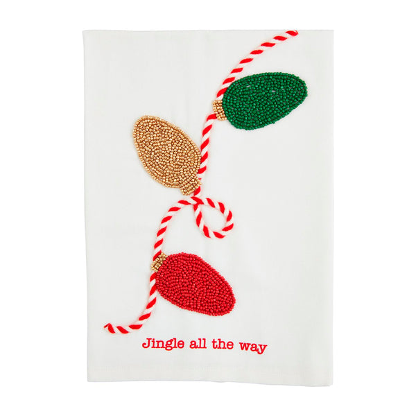 Christmas Bead Towel