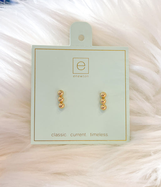 enewton || JOY 4MM STUD EARRINGS - GOLD
