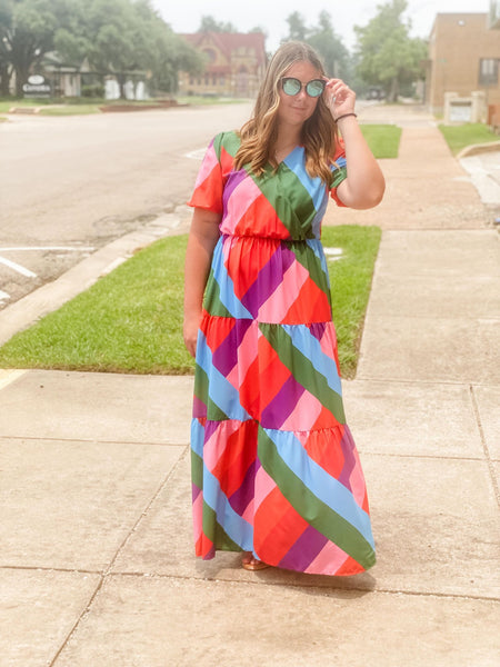 Cancun Crushing Maxi Dress