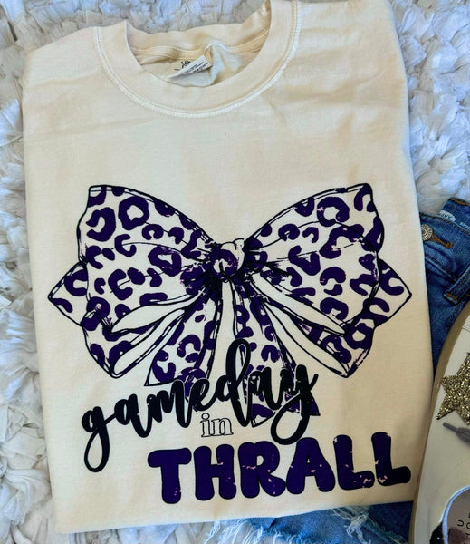 Gameday Bow Spirit Tee || Thrall