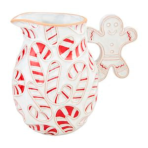 CANDY CANE PITCHER