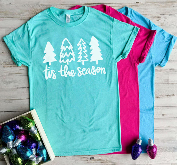 Tis the Season Tee || Ocean Blue