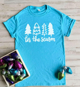 Tis the Season Tee || Ocean Blue