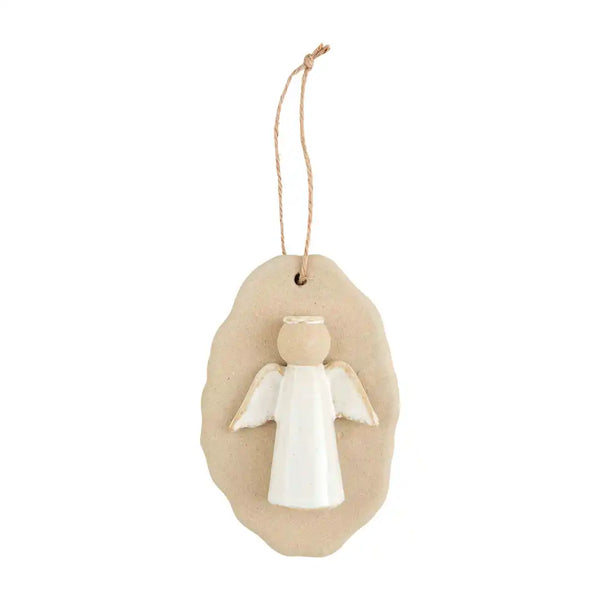 STONE + CERAMIC RELIGIOUS ORNAMENT