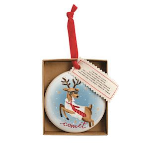 Reindeer Name Ornaments