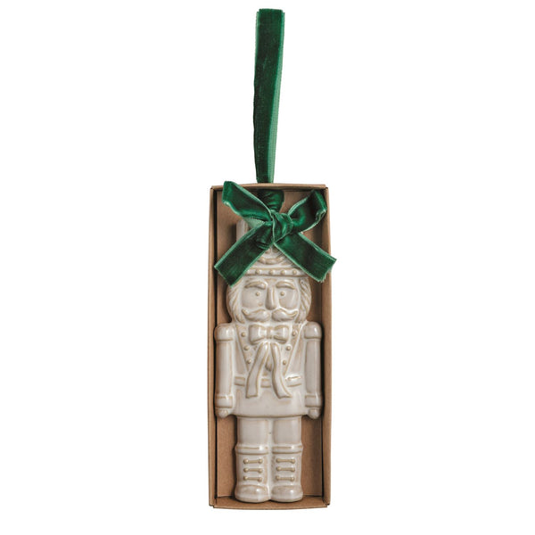 White Christmas Figural Ornament