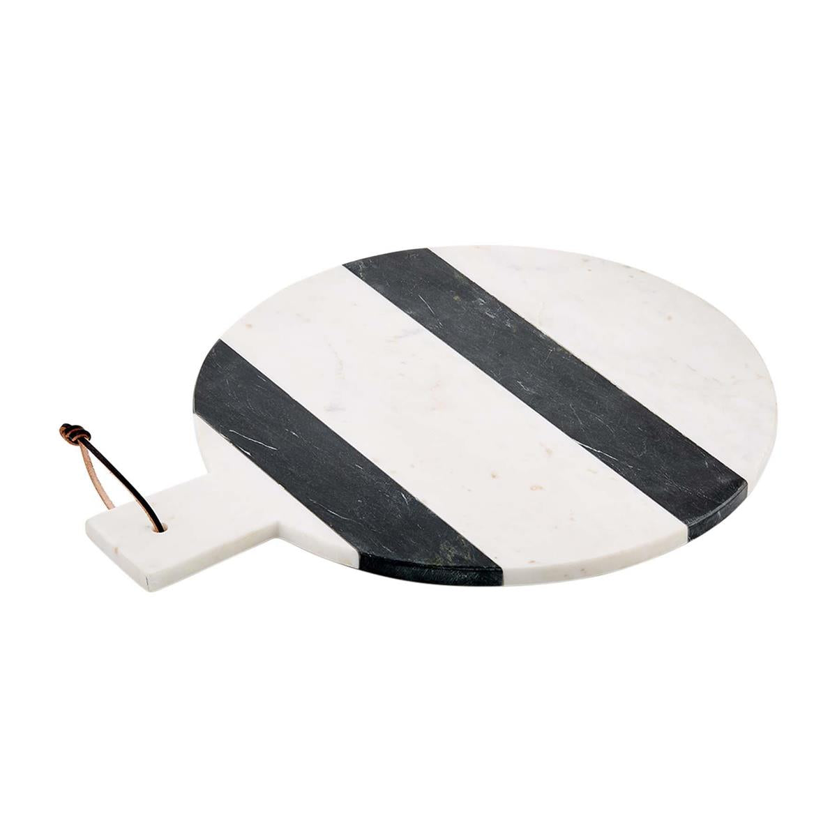 Striped Marble Round Board