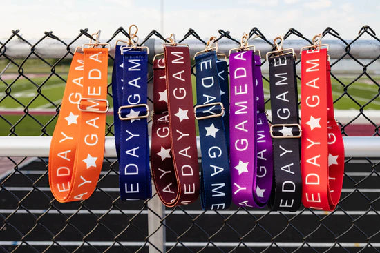Game Day Canvas Guitar Strap