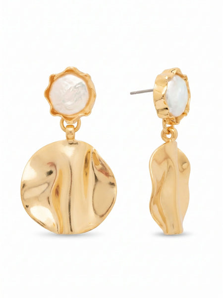 Sorrelli || Guinevere Pearl Dangle Earrings