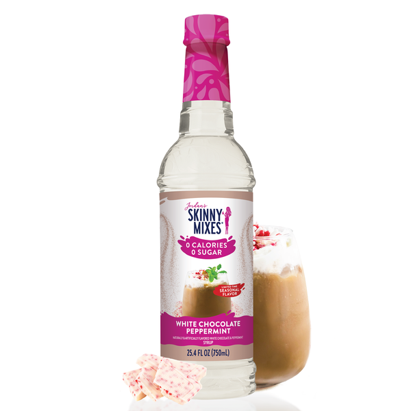 Skinny Syrup || Sugar Free White Chocolate Peppermint Syrup