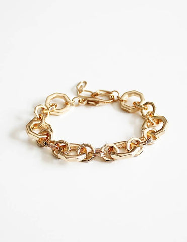 Gold Layered Chain 7.5"-8" Bracelet