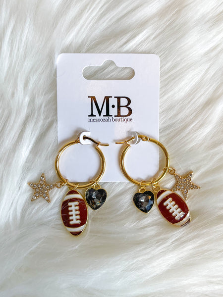 Signature Hoop Earrings || Gameday Glitz