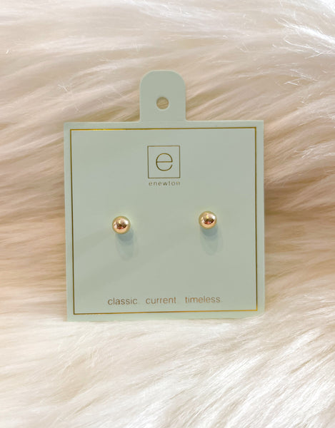 enewton ||  CLASSIC 6MM BALL STUD EARRINGS - GOLD