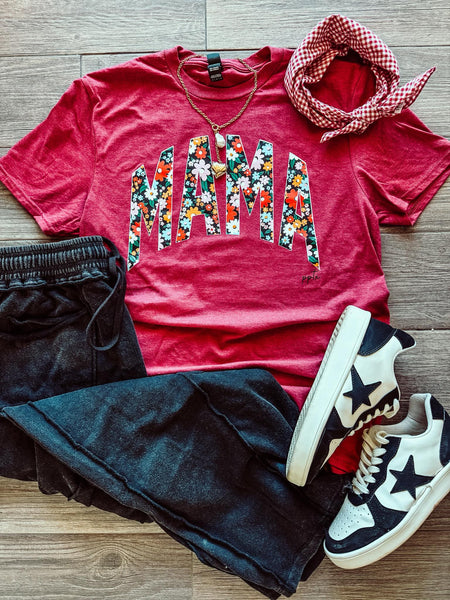 Mama Floral Tee