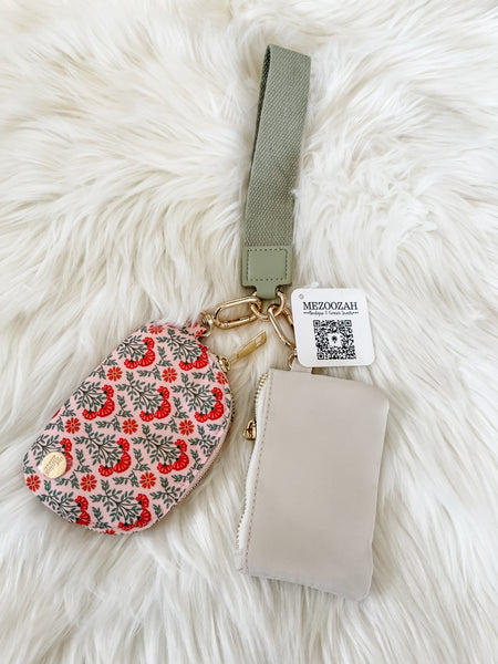 Dynamic Duo Pouch Wristlet || Everbloom Dusty Rose