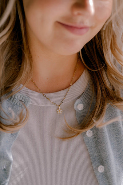 Dear Heart || Consider the Wildflowers Necklace