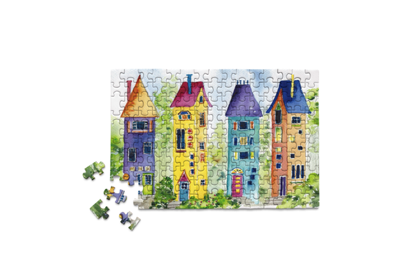 Micro Puzzle || Gnome Homes Mini Jigsaw Puzzle