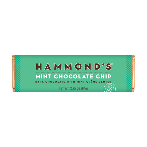 Candy Bar - Dark Chocolate - Mint Chocolate Chip - 2.25 oz