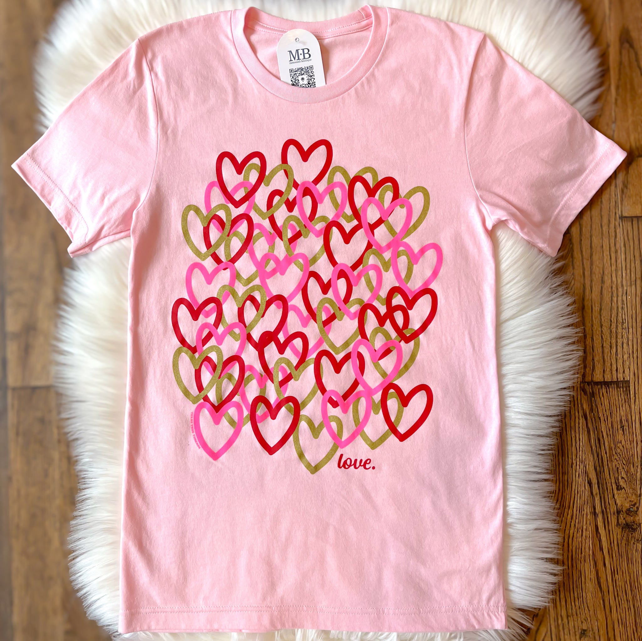 Cluster of Hearts Tee