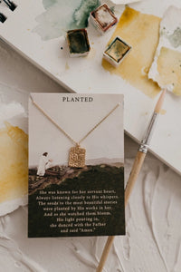 Dear Heart || Planted Necklace