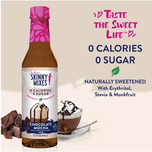 Skinny Mixes || Naturally Sweetened Chocolate Mocha Syrup - 375ml