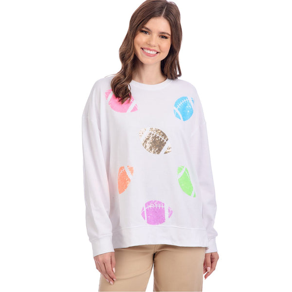 Game Day Sparkle Sweatshirt