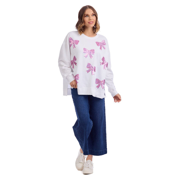 Bow Sparkle Sweatshirt