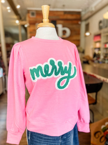 Kelly Merry Pink Pullover