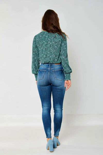 Judy Blue || Sarah High Waist Tummy Control Classic Skinny Jean