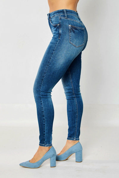 Judy Blue || Sarah High Waist Tummy Control Classic Skinny Jean