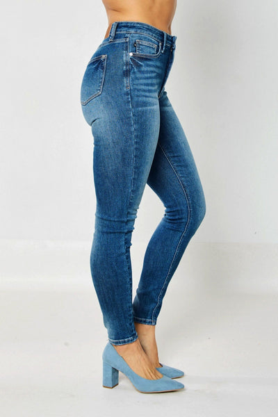 Judy Blue || Sarah High Waist Tummy Control Classic Skinny Jean