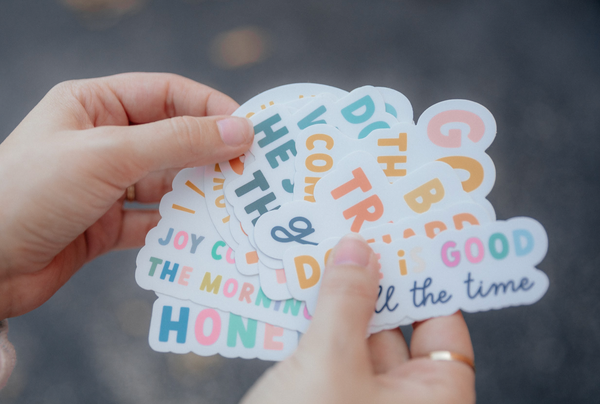 Dear Heart || Do Hard Things Sticker