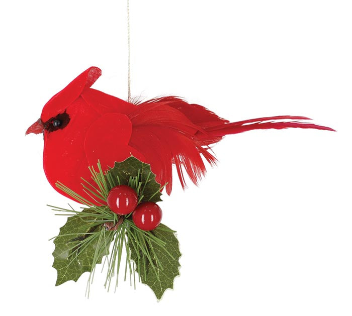 CHUBBY CARDINAL ORNAMENT