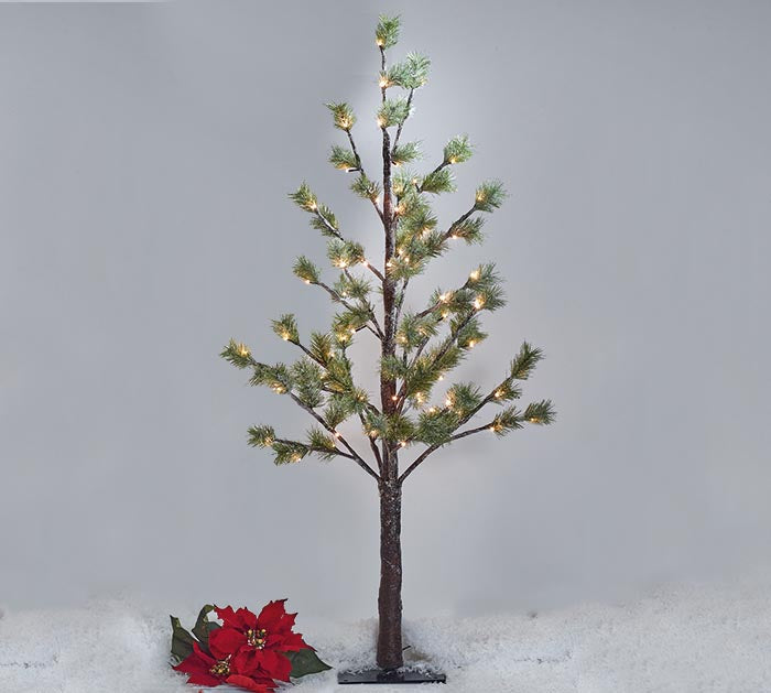 48" LIGHT UP GREEN PINE TREE