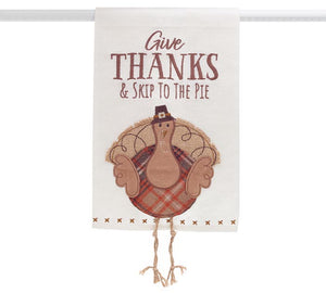 Give Thanks Turkey Tea Towel