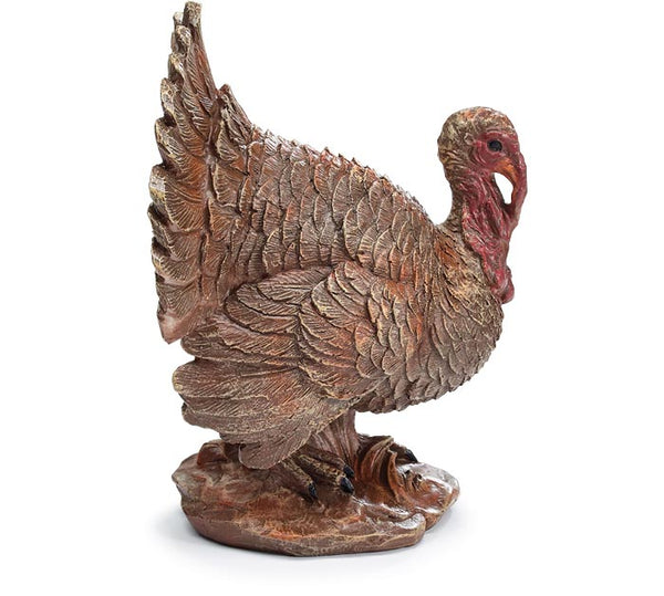 9" Brown Turkey Figurine