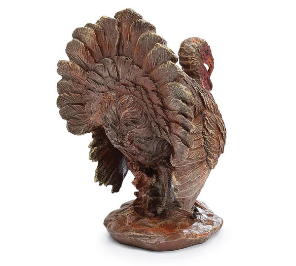 9" Brown Turkey Figurine
