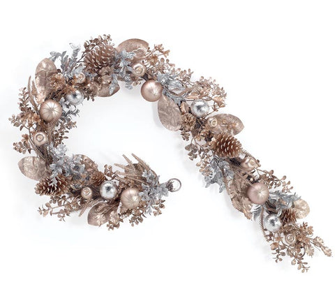 Champagne & Silver Garland