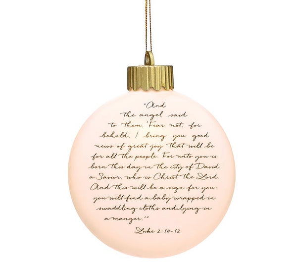 Holy Family Porcelain Ornament - LED