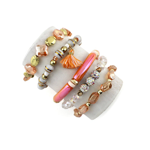 PUMPKIN PIE BRACELET STACK