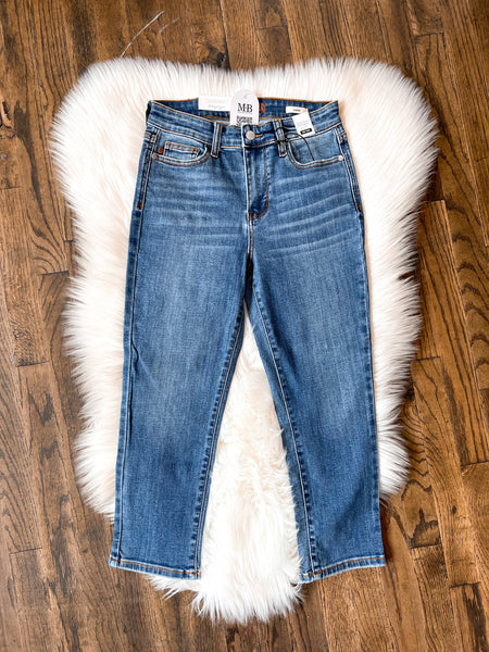 Judy Blue || Melody Mid-Rise Capri