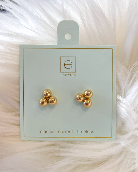 enewton ||  CLASSIC CLUSTER 6MM STUD EARRINGS - GOLD