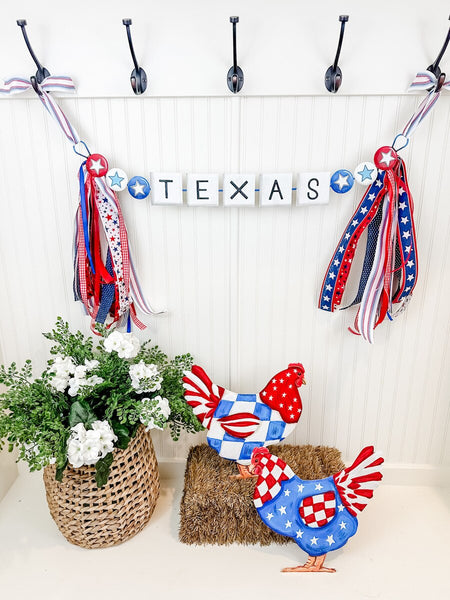 TEXAS Friendship Bracelet Banner